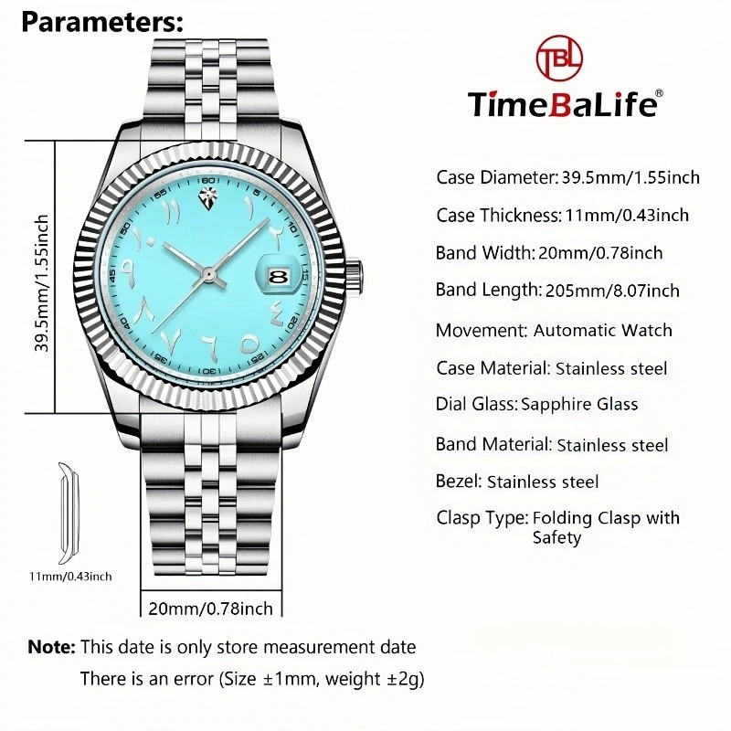 NH35 Arabic Dial Automatic Watch