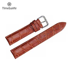 20мм естествена кожа часовник каишка