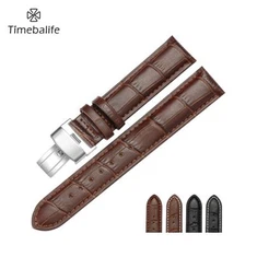 Каишка от натурална кожа с дръжка за пеперуди